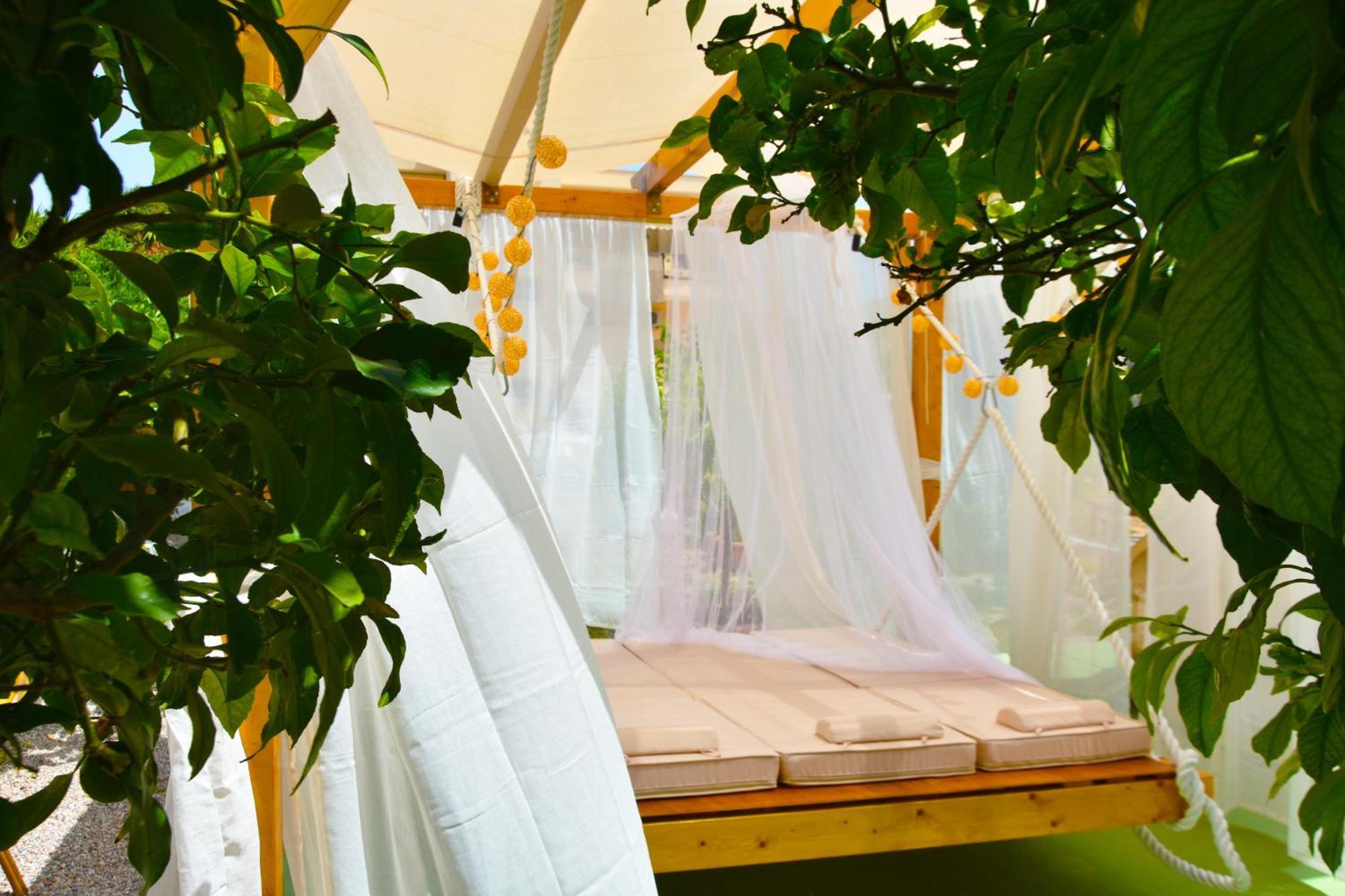 Converted Shed Studio & Garden Hanging Bed Pórto Ráfti Zewnętrze zdjęcie